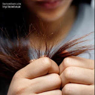split ends hair